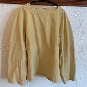 Von Sono Butter Corduroy Top